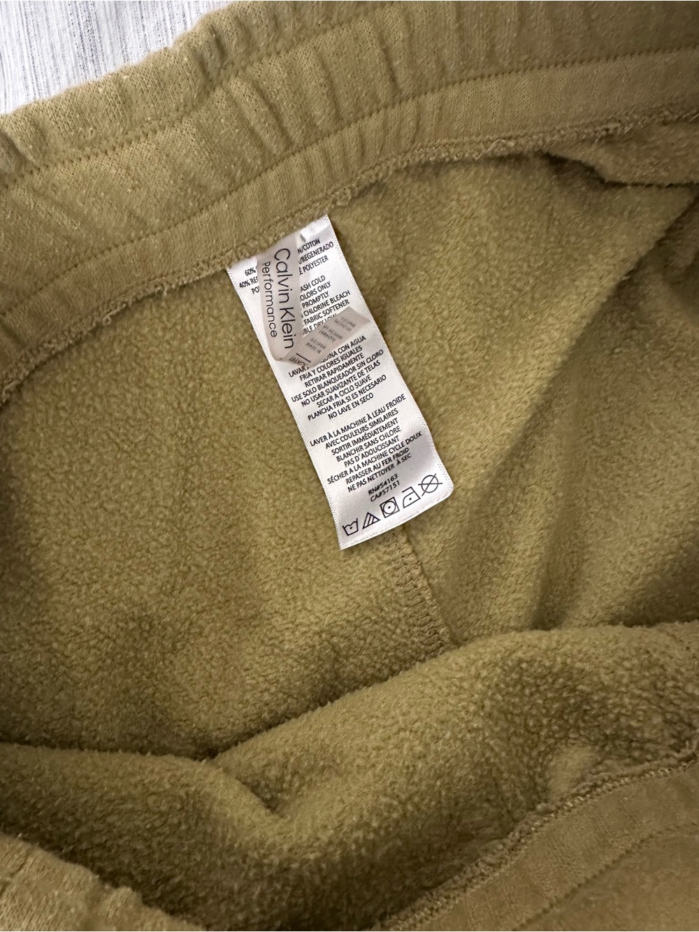Olive Green Cargo Sweatpants - Picture 7 of 7